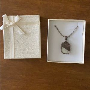 🦋 One of a kind reversible Butterfly Necklace